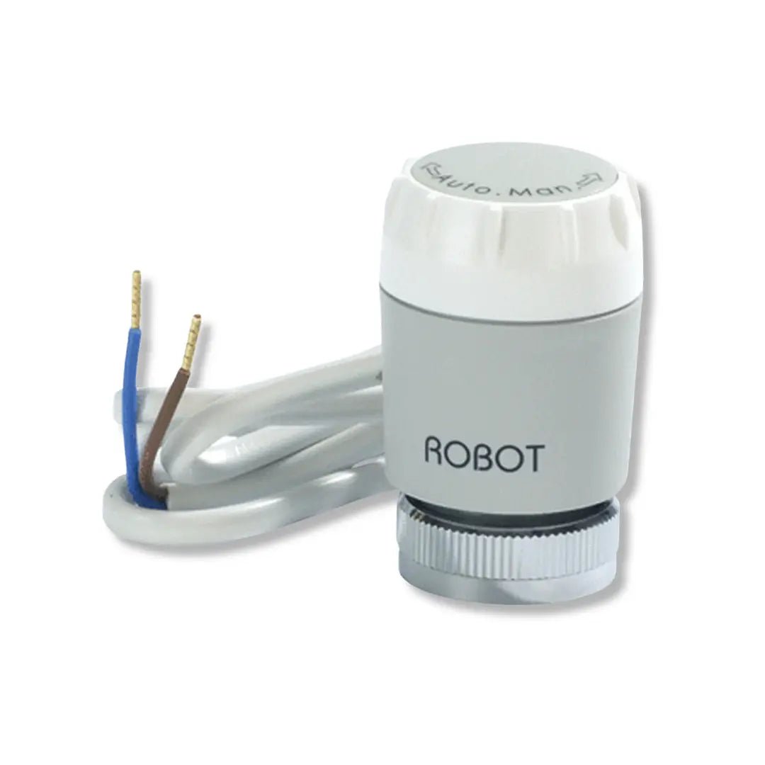 Robot thermomotor 230V NC voor vloerverwarming verdeler